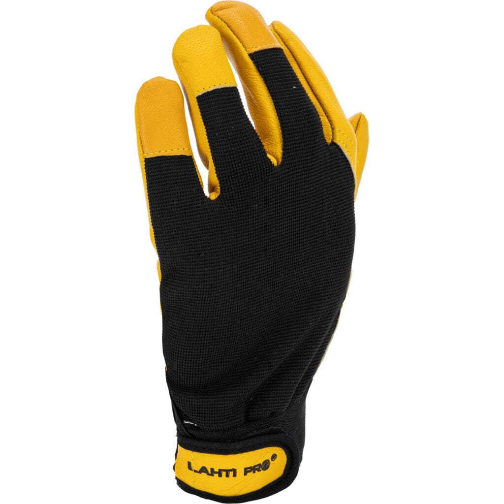 Lahti Pro talvityökäsineet pukinnahka tarraranne ruskea
