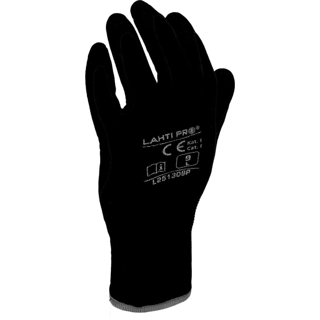 Lahti Pro talvityökäsine nitriili musta