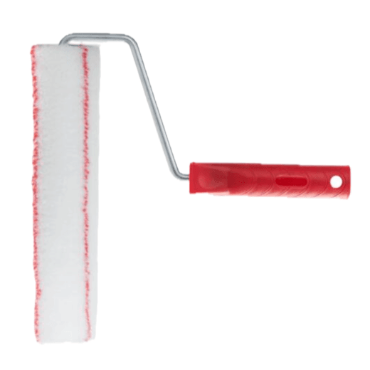 Maalaustela "punaraita" varrella 250mm, nylon