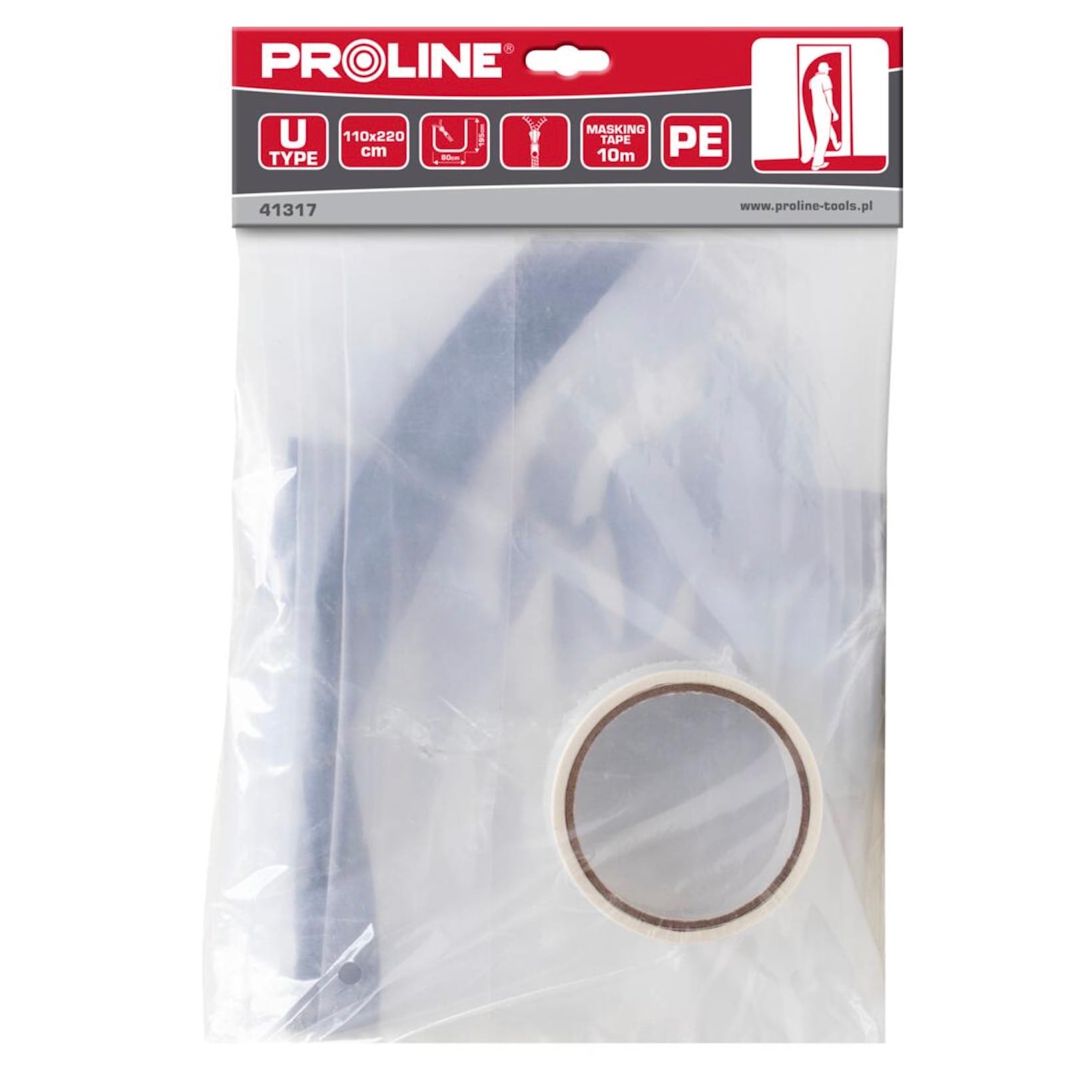 Vetoketjuovi, U-malli 110x 220 cm