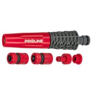 Kastelupistooli ja liitin setti