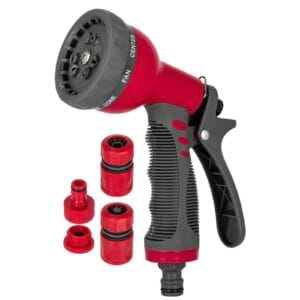 Kastelupistooli ja liitin setti, 4 osaa