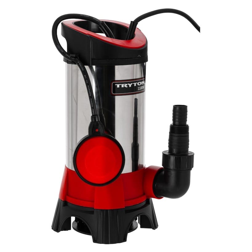 Tryton uppopumppu 1100W, likaiselle vedelle