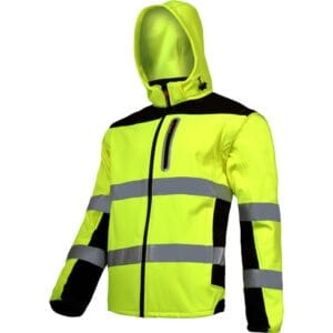 Lahti Pro huomiotakki / liivi softshell (huomioluokka 2.)