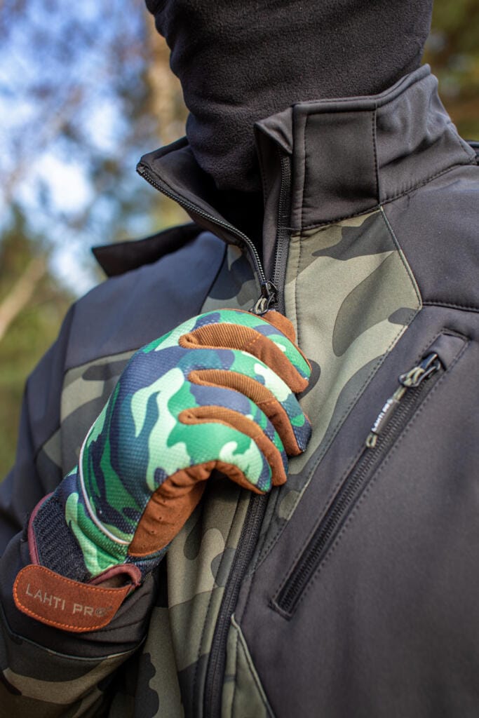 Lahti Pro softshell-takki camo
