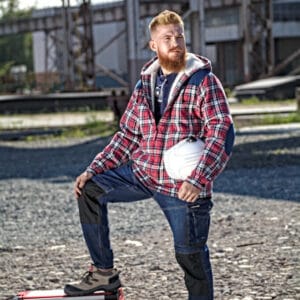 Lahti Pro flanellitakki karvavuorilla