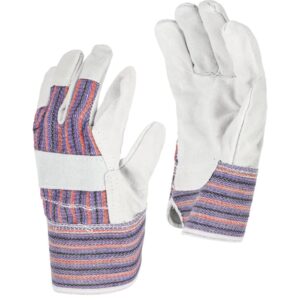 Lahti Pro haljasnahkaiset suojakäsineet, koko 10