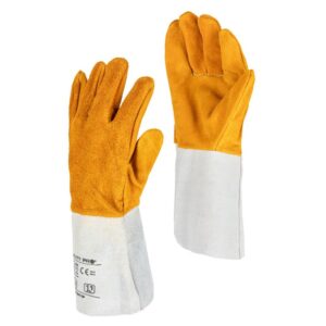 Lahti Pro hitsauskäsineet – haljasnahkaa, 35 cm, koko 11 (XL)