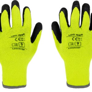 Lahti Pro latexipinnoitetut toppavuoratut suojakäsineet