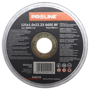 Proline katkaisulaikka T41 / A60S BF RST / 125×1.0mm / 10 kpl Proline katkaisulaikka T41 / A60S BF RST / 125x1.0mm / 10 kpl