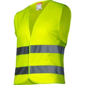 Lahti Pro lasten huomioliivi keltainen heijastinnauhoilla