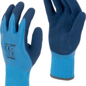 Lahti Pro lateksipinnoitetut toppavuoratut suojakäsineet