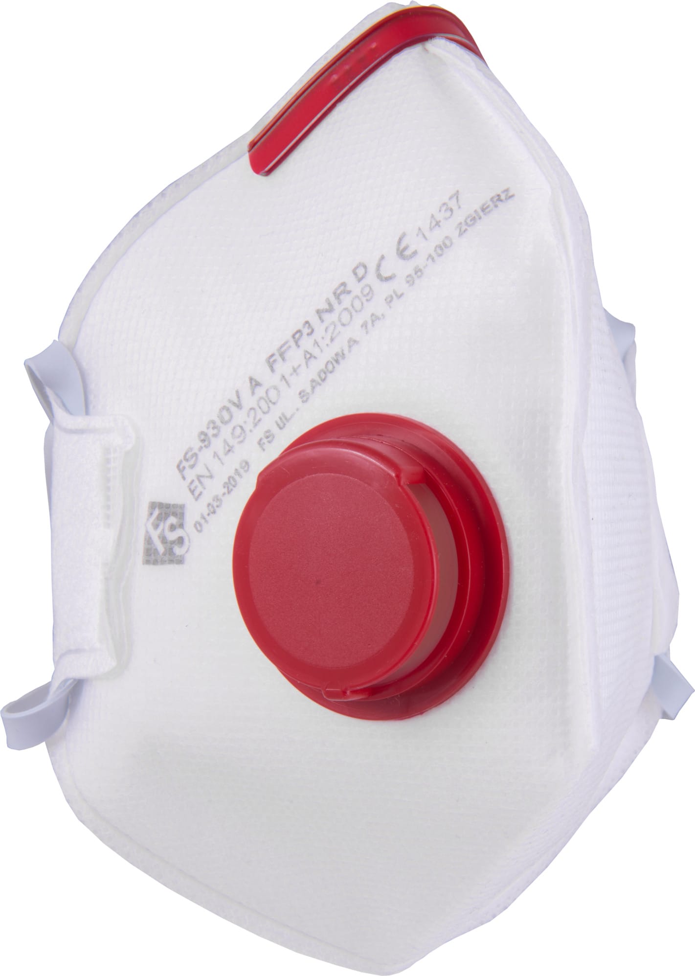 Lahti Pro FFB3 hengityssuojain venttiilillä, taitettava 2 kpl