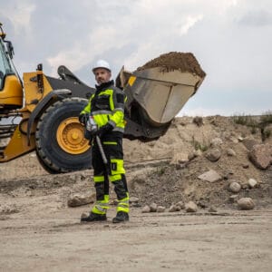 Lahti Pro slim fit huomiotyöhousut Lahti Pro slim fit huomiotyöhousut