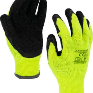 Lahti Pro lateksipinnoitetut toppavuoriset suojakäsineet