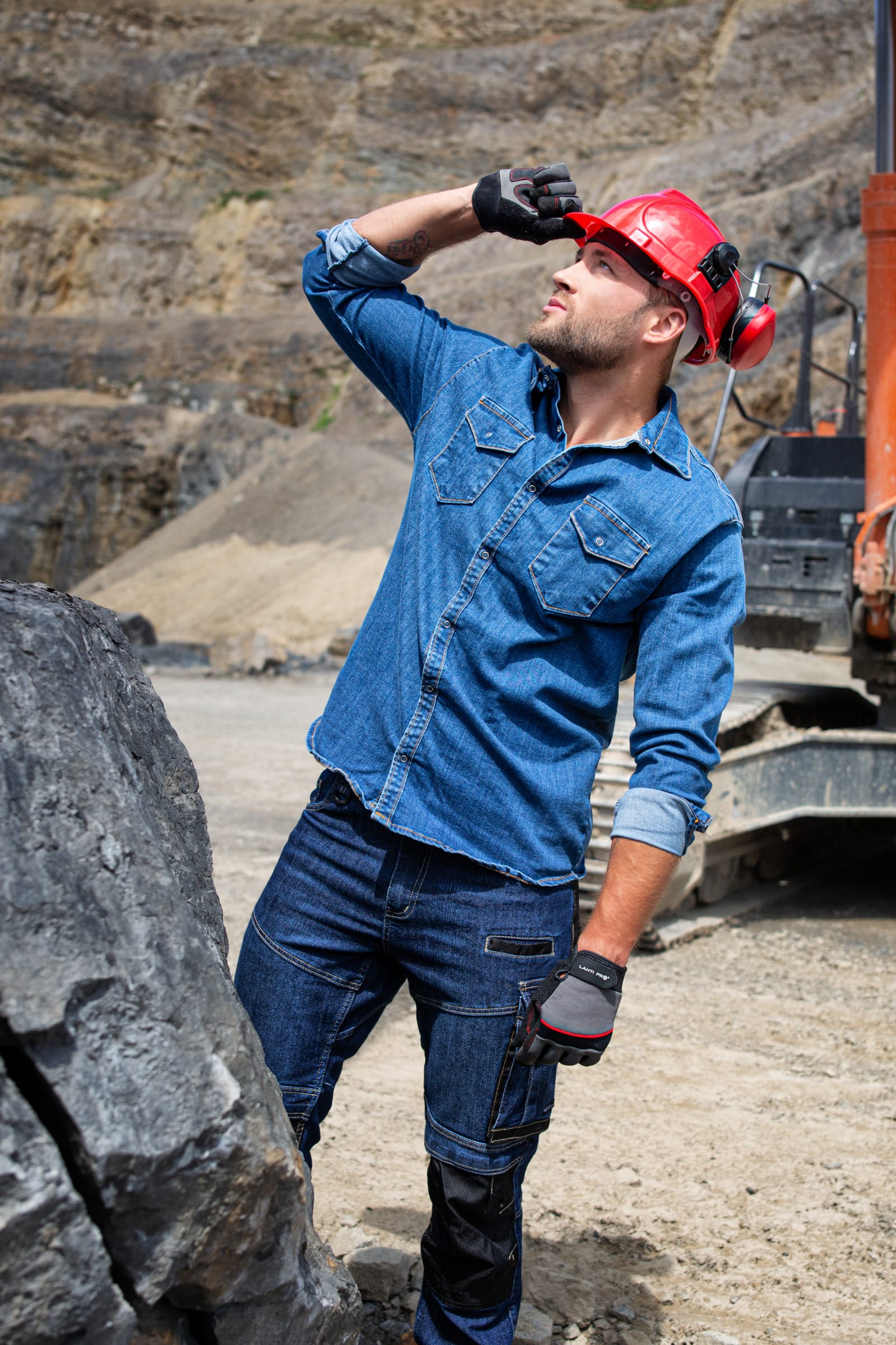 Lahti Pro kypärään kiinnitettävät kuulosuojaimet