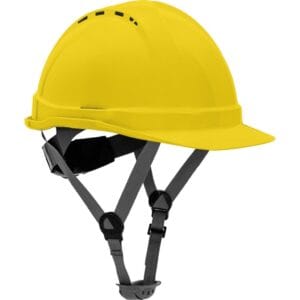 Lahti Pro teollisuuskypärä keltainen ABS EN397