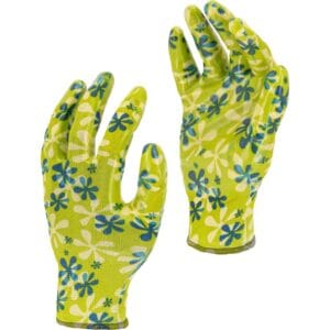 Lahti Pro puutarhakäsineet nitriilikämmenellä