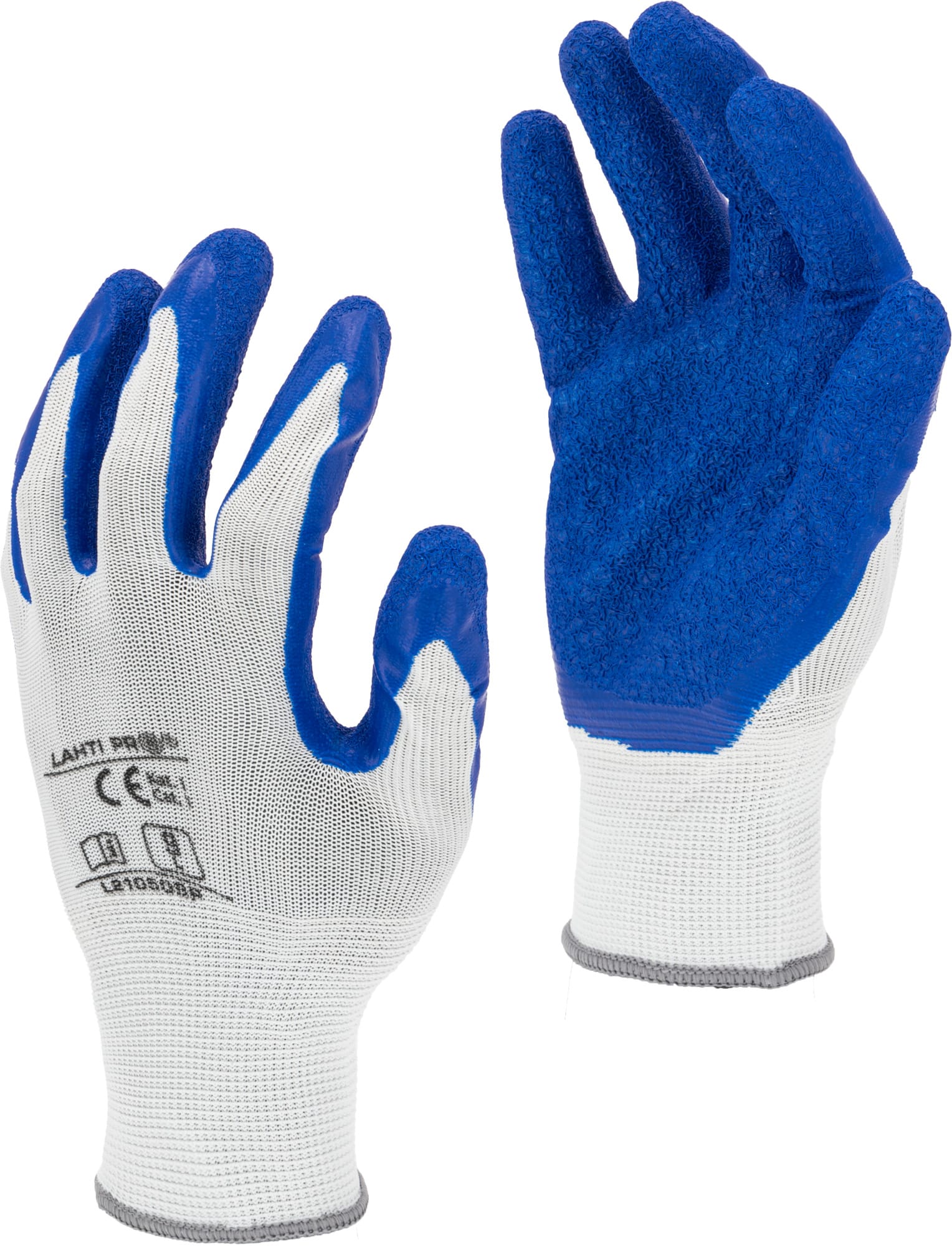 Lahti Pro lateksipinnoitetut suojakäsineet