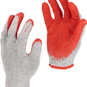 Lahti Pro lateksipinnoitetut suojakäsineet puuvilla-polyesteri