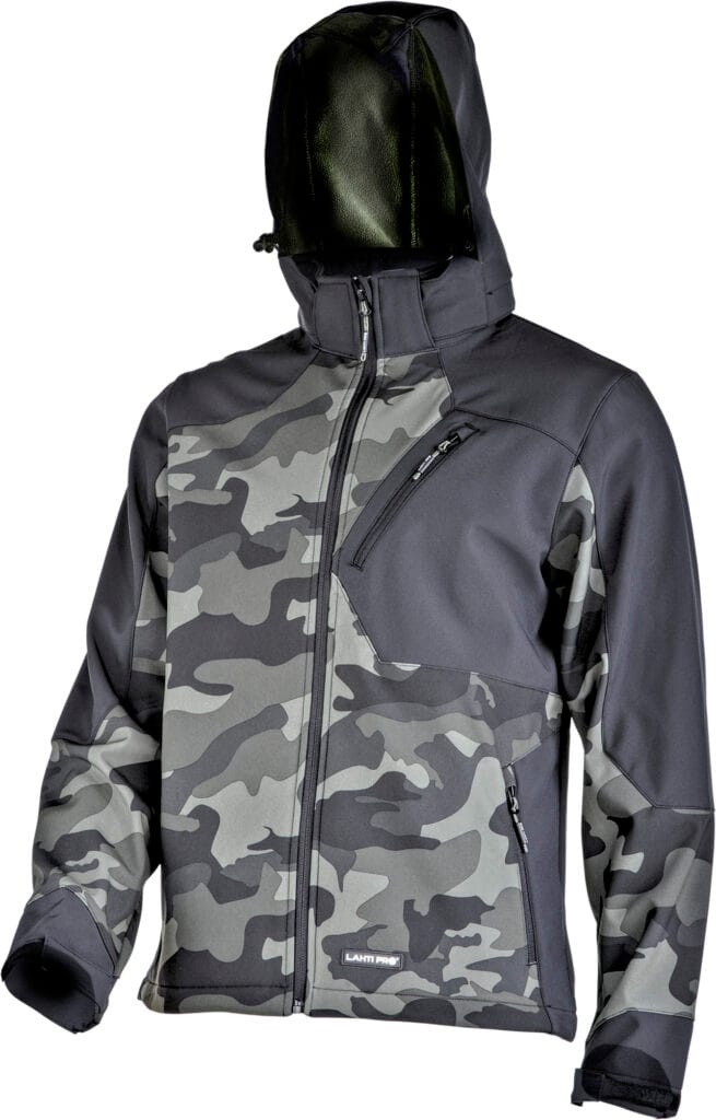 Lahti Pro softshell-takki, camo – M