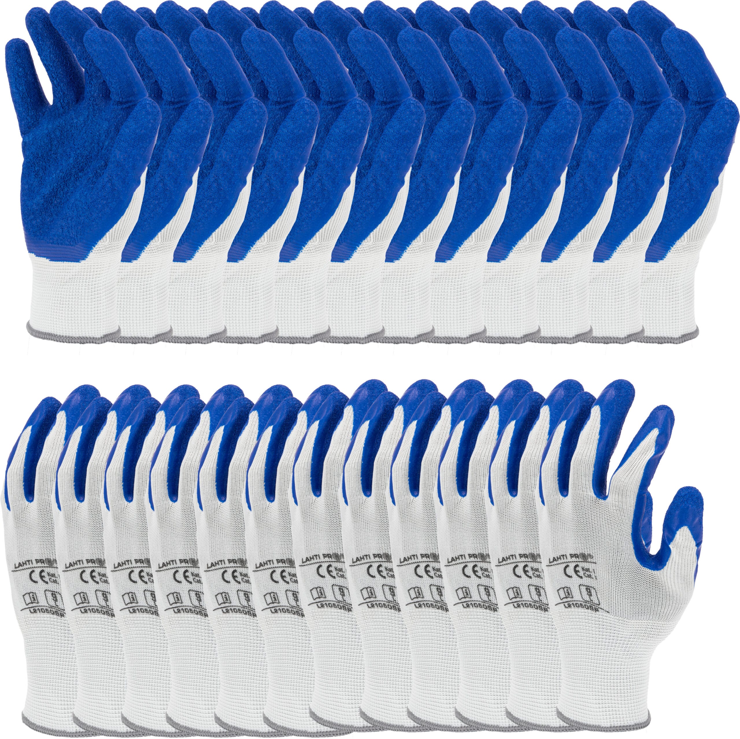 Lahti Pro lateksipinnoitetut suojakäsineet