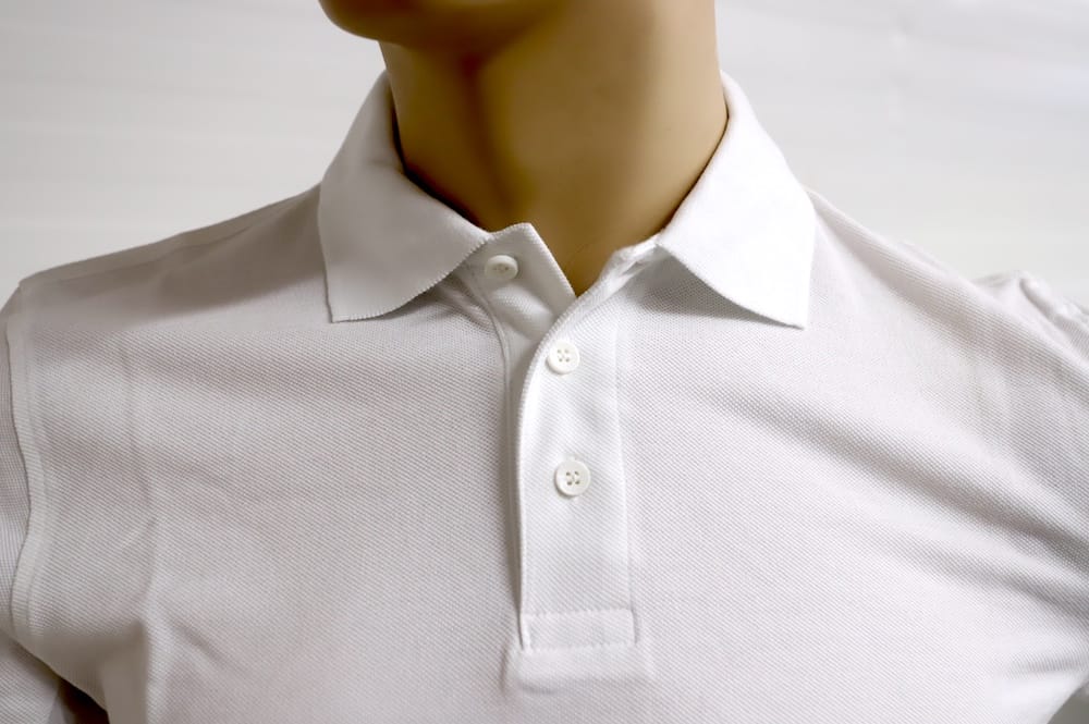 Hanes Beefy Polo pikee paita, valkoinen