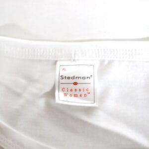 Stedman Classic Tank Top Woman – hihaton T-paita, valkoinen