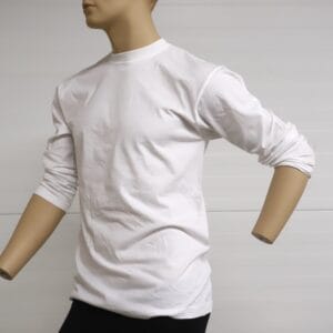 Stedman Classic Long Sleeve paita, valkoinen