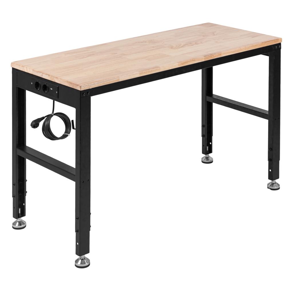 Proline säädettävä työpöytä 122 × 51 cm, 500 kg pyörillä