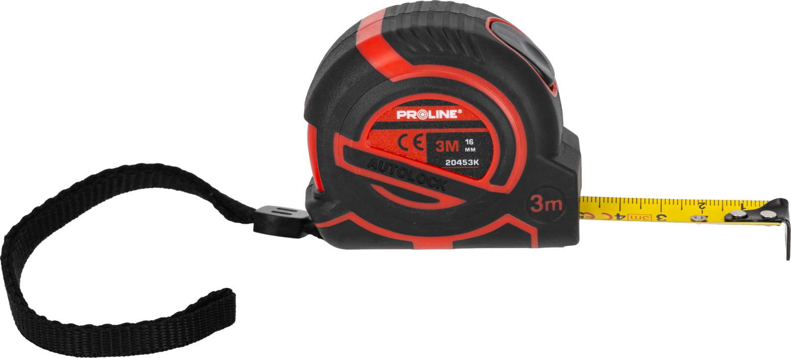 Proline rullamitta 3 m / 16 mm automaattijarrulla