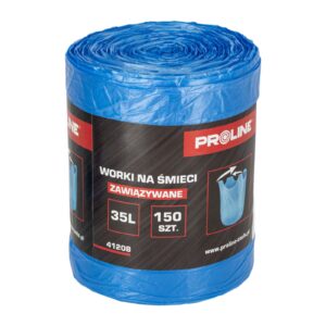 Proline roskapussit 35 l, 150 kpl, sininen