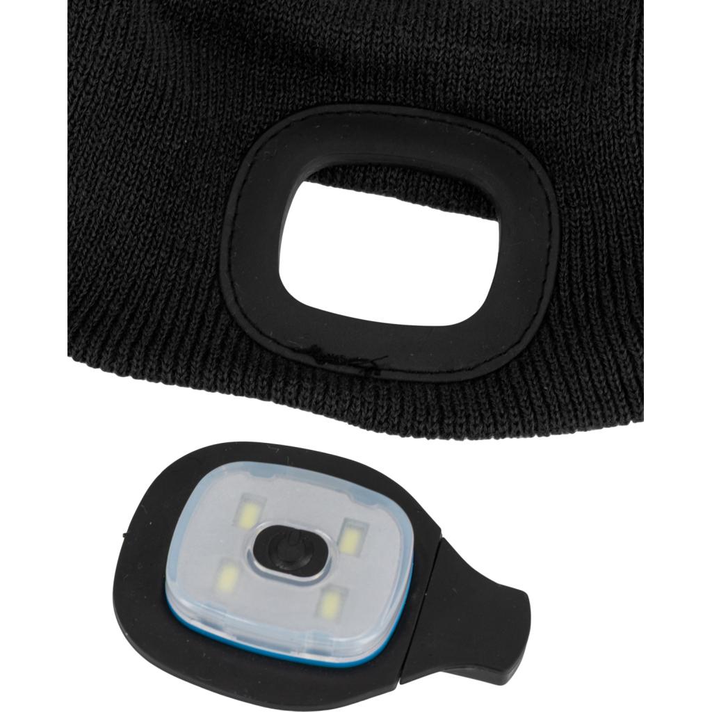 Lahti Pro LED-pipo USB-ladattavalla valolla, musta