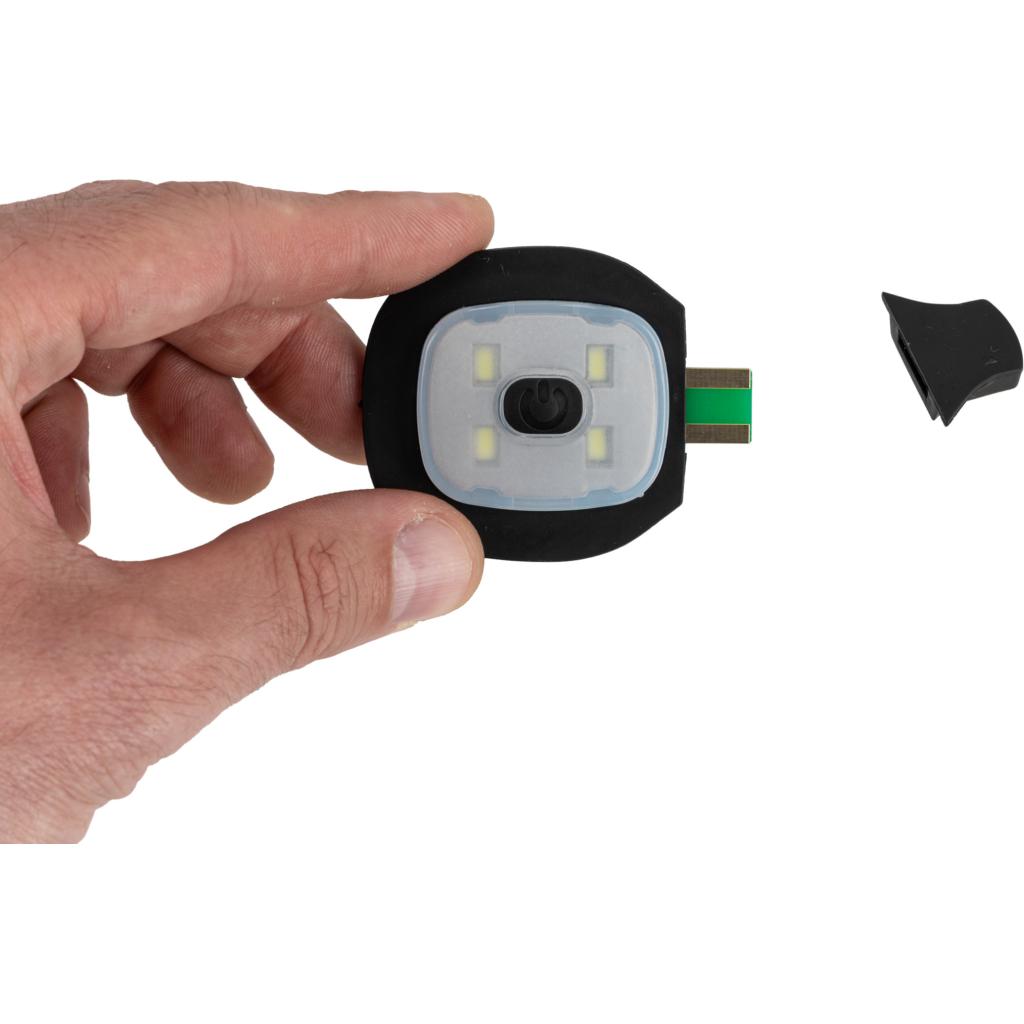 Lahti Pro LED-pipo USB-ladattavalla valolla, musta