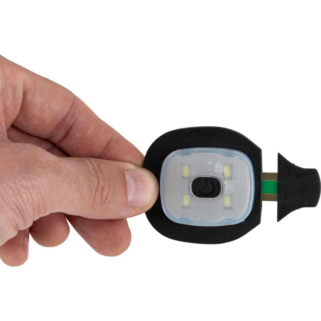 Lahti Pro LED-pipo USB-ladattavalla valolla, musta